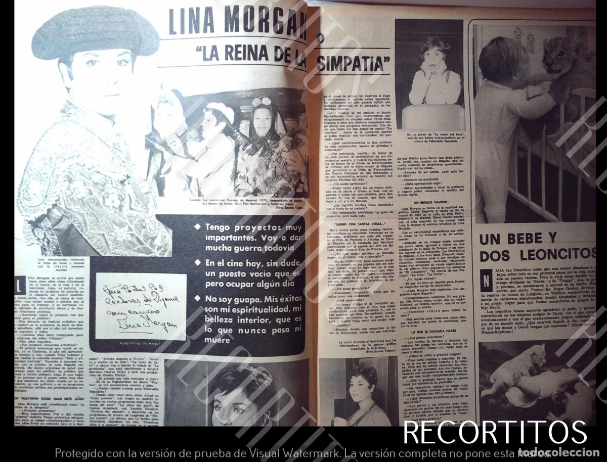 Cine: LINA MORGAN TORERA COMICA - Foto 1