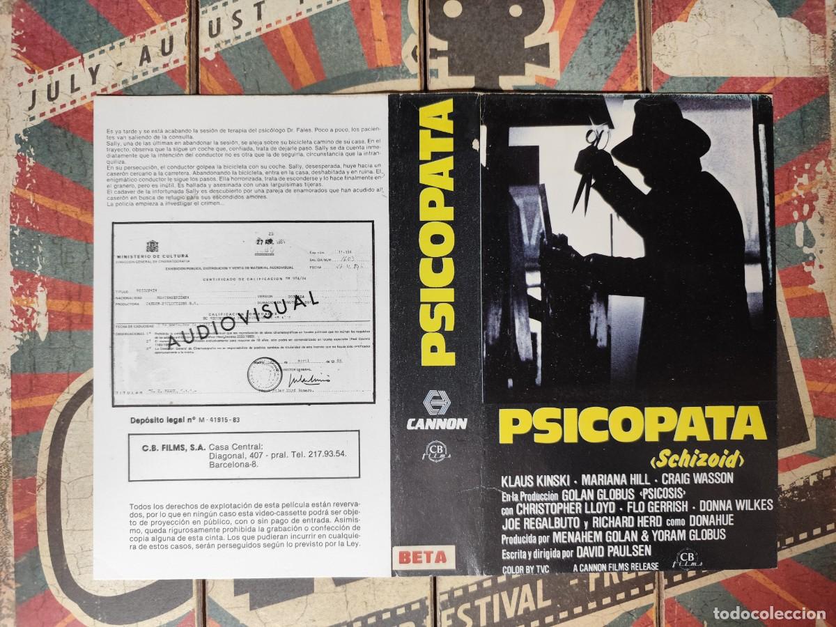 Cine: Car&aacute;tula Beta Psic&oacute;pata - Foto 1