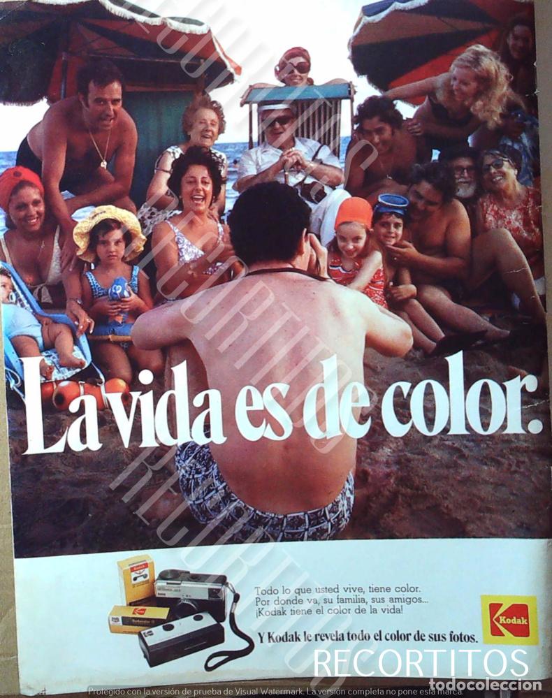 Cine: KODAK ANUNCIO PUBLICIdad color