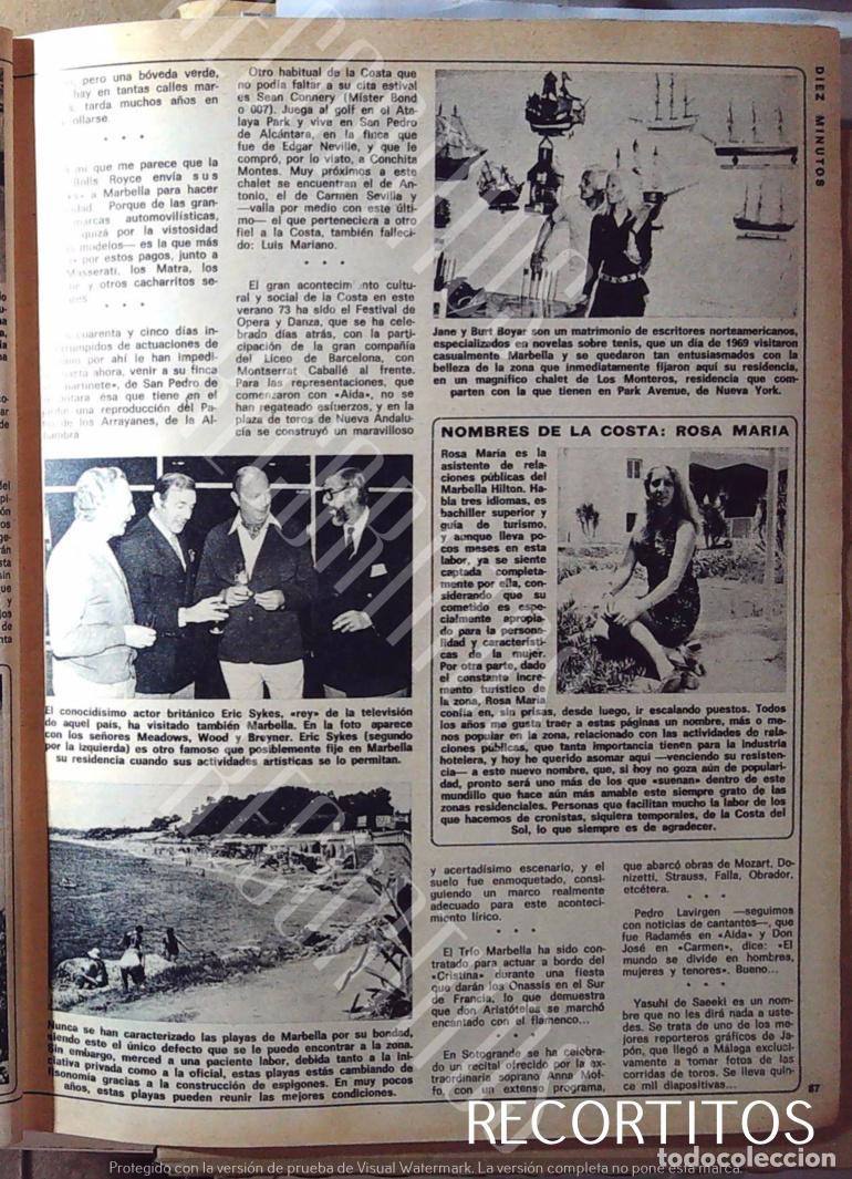 Cine: ERIC SYKES MARBELLA JANE BURT BOYAR