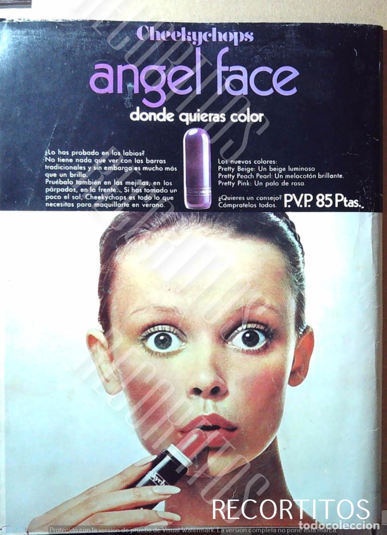 Kino: ANGEL FACE ANUNCIO PUBLICIDAD