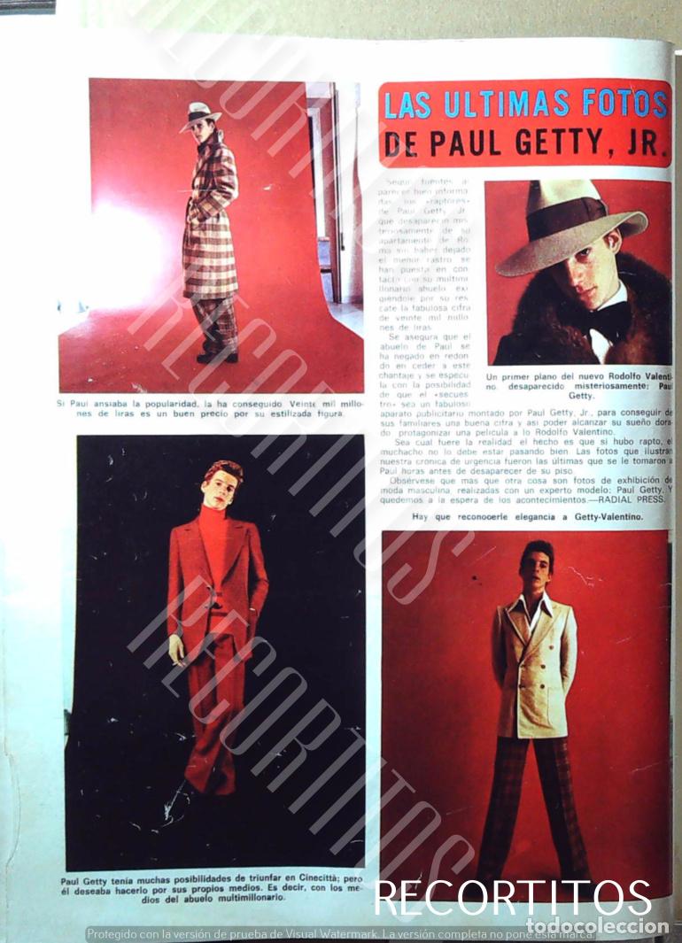 Cine: PAUL GETTY III JR CON LAS DOS OREJAS