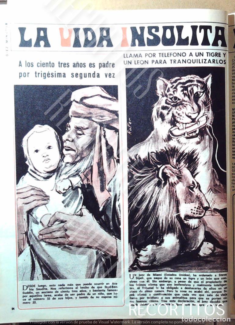 Cine: LLAMADA TELEFONICA A TIGRES Y LEONES UN HOMBRE PADRE A LOS 130 A&Ntilde;OS