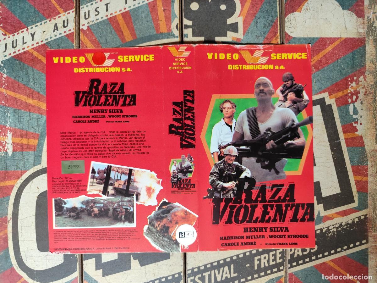 Cine: Car&aacute;tula Beta Raza violenta - Foto 1
