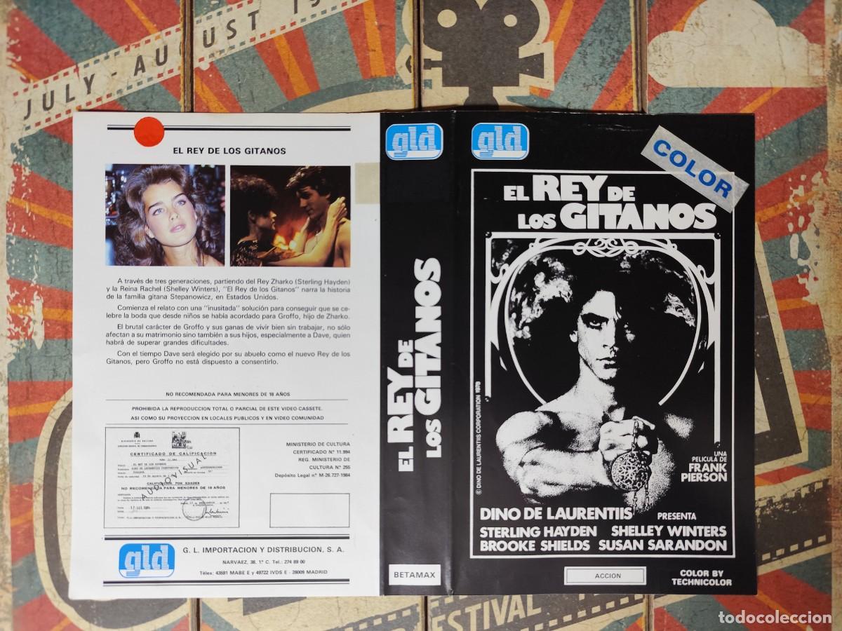 Cine: Car&aacute;tula Beta El rey de los gitanos - Foto 1