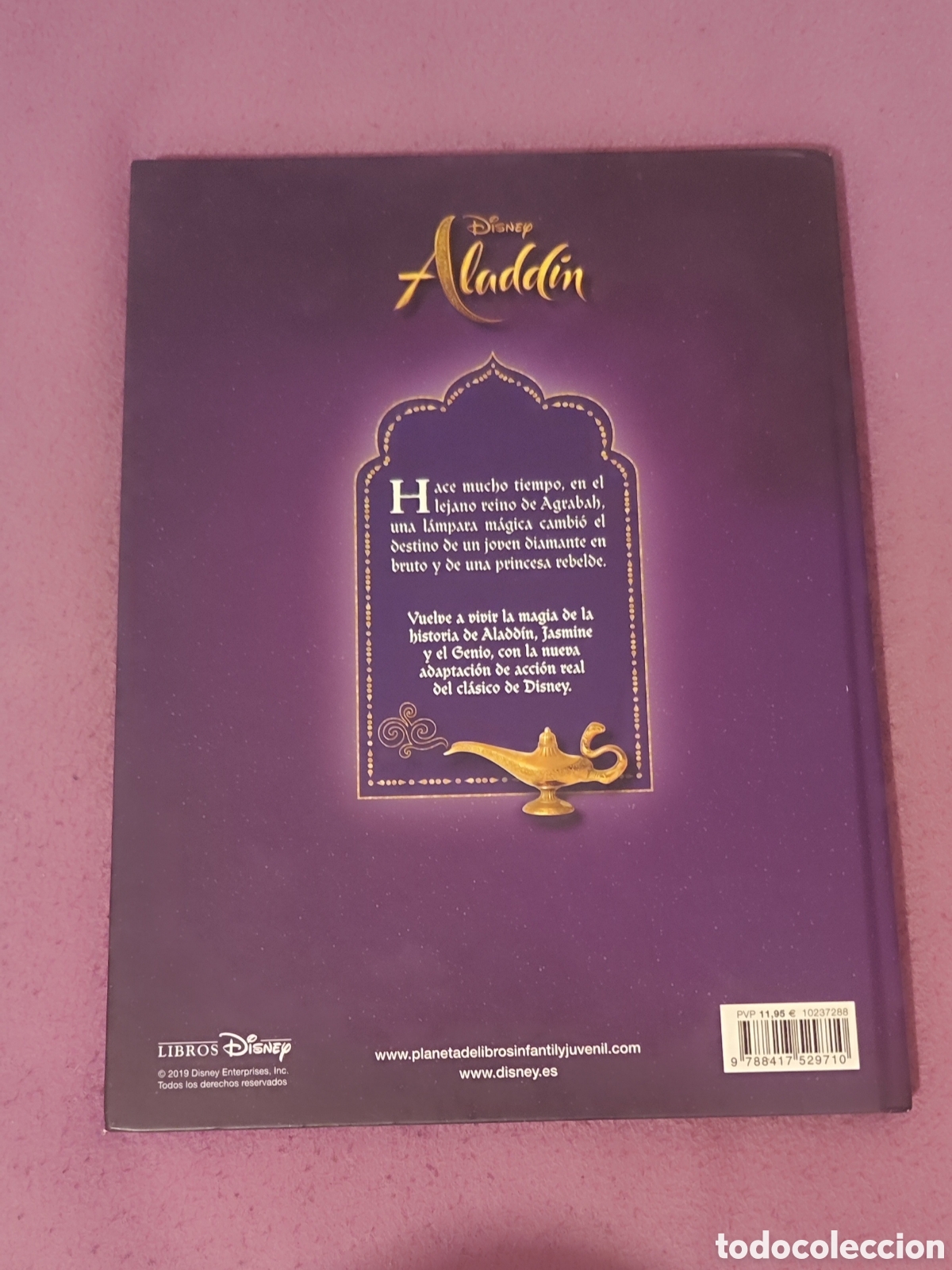 Cine: ALADDIN DISNEY EL LIBRO DE LA PELICULA - Foto 2