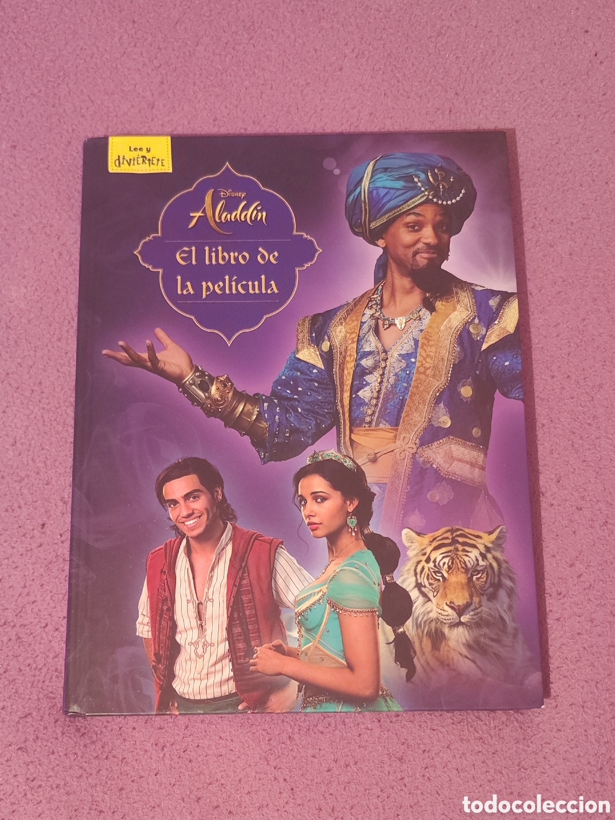 Cine: ALADDIN DISNEY EL LIBRO DE LA PELICULA - Foto 1