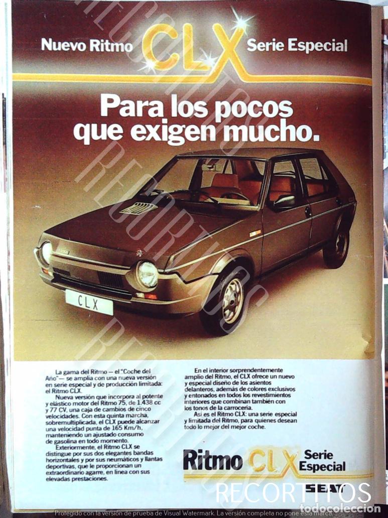 Cine: seat ritmo clx serie especial anuncio publicidad