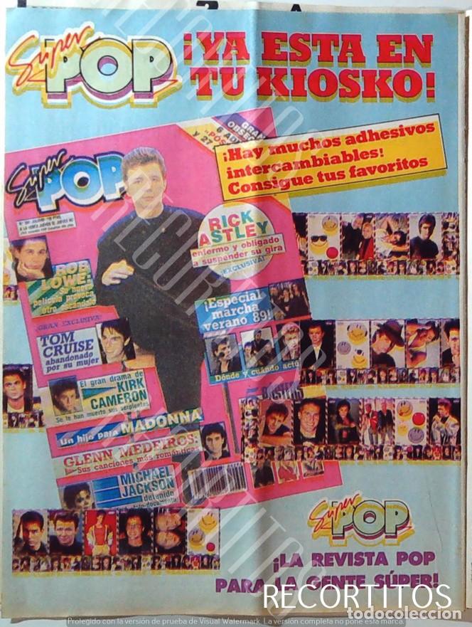 Cine: ANUNCIO SUPER POP RICK ASTLEY - Foto 1