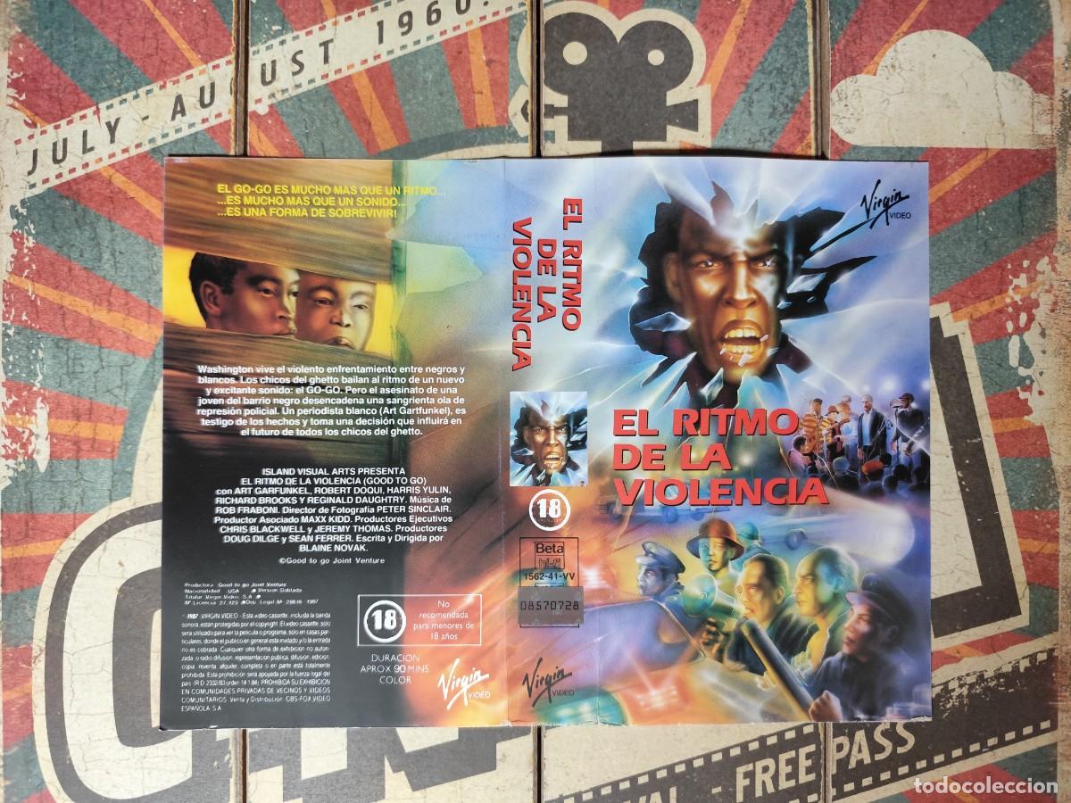 Cine: Car&aacute;tula Beta El ritmo de la violencia - Foto 1