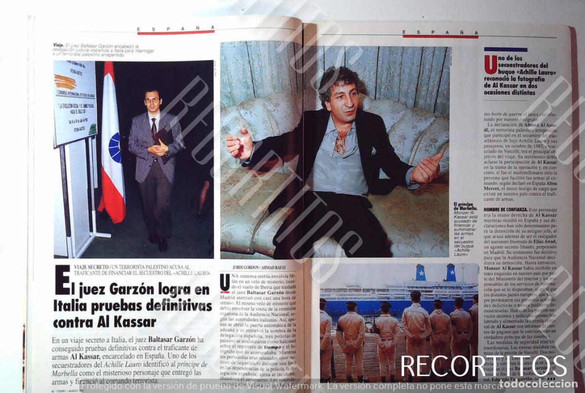 Kino: el juez garzon contra al kassar