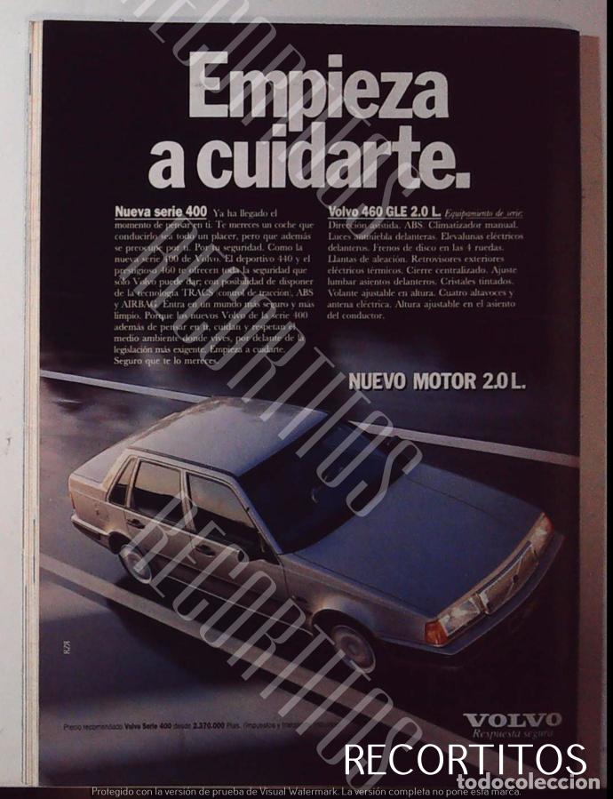 Kino: VOLVO 460 AUTO MOTOR 400 gle 2.0