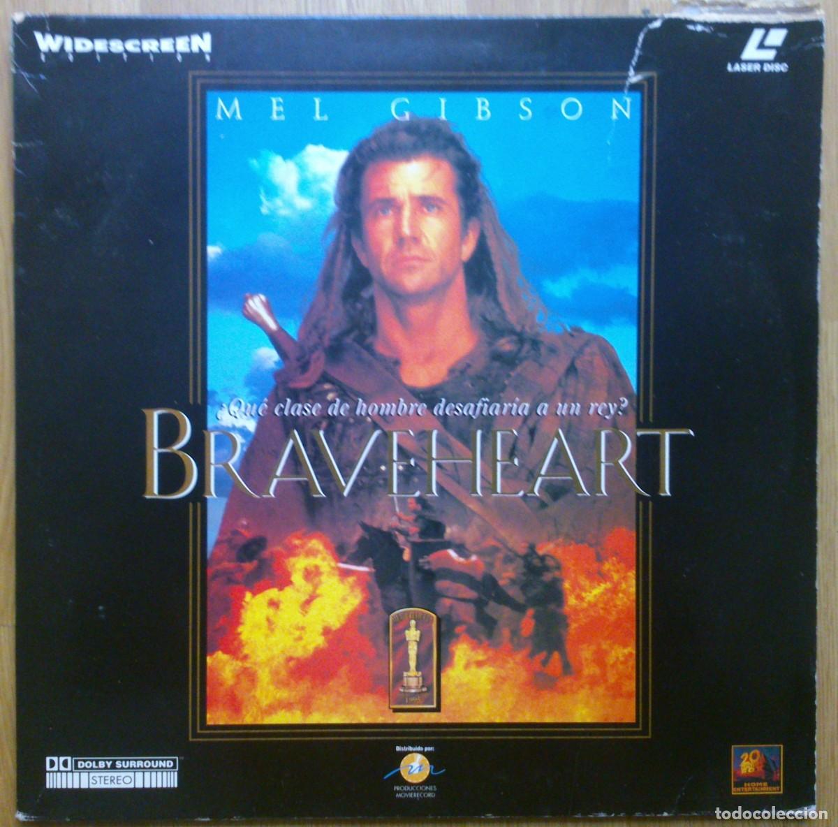 Cine: PELICULA LASER DISC: BRAVEHEART - Foto 1