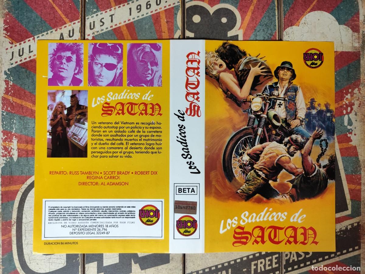 Cine: Car&aacute;tula Beta Los s&aacute;dicos de Satan - Foto 1