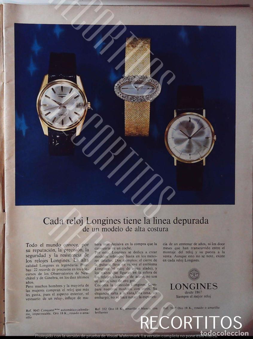 Cinema: longines anuncio reloj ALTA COSTURA