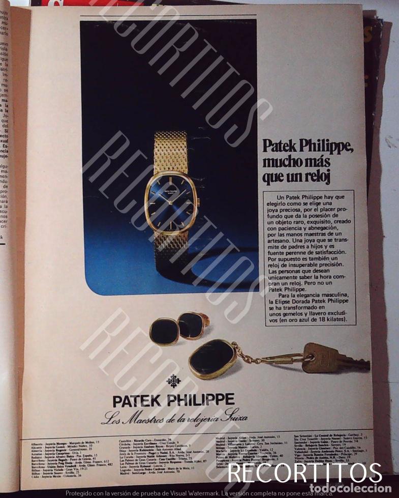 Cinema: PATEK PHILIPPE RELOJ ANUNCIO PUBLICIDAD