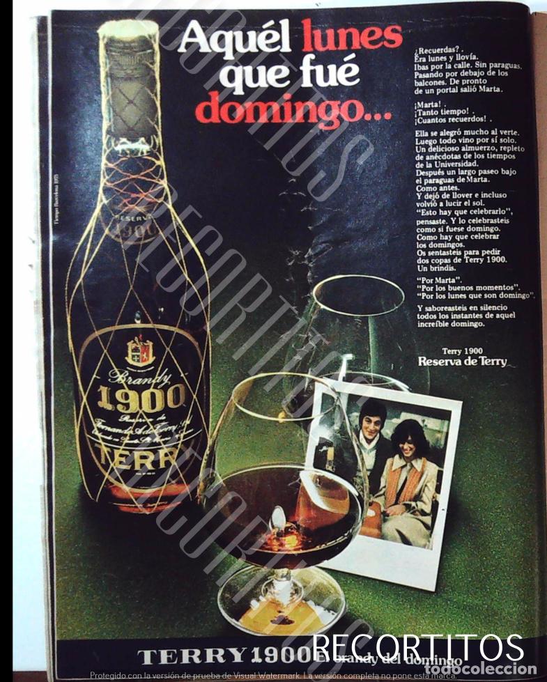 Cine: 1900 BRANDY ANUNCIO PUBLICIDAD TERRY