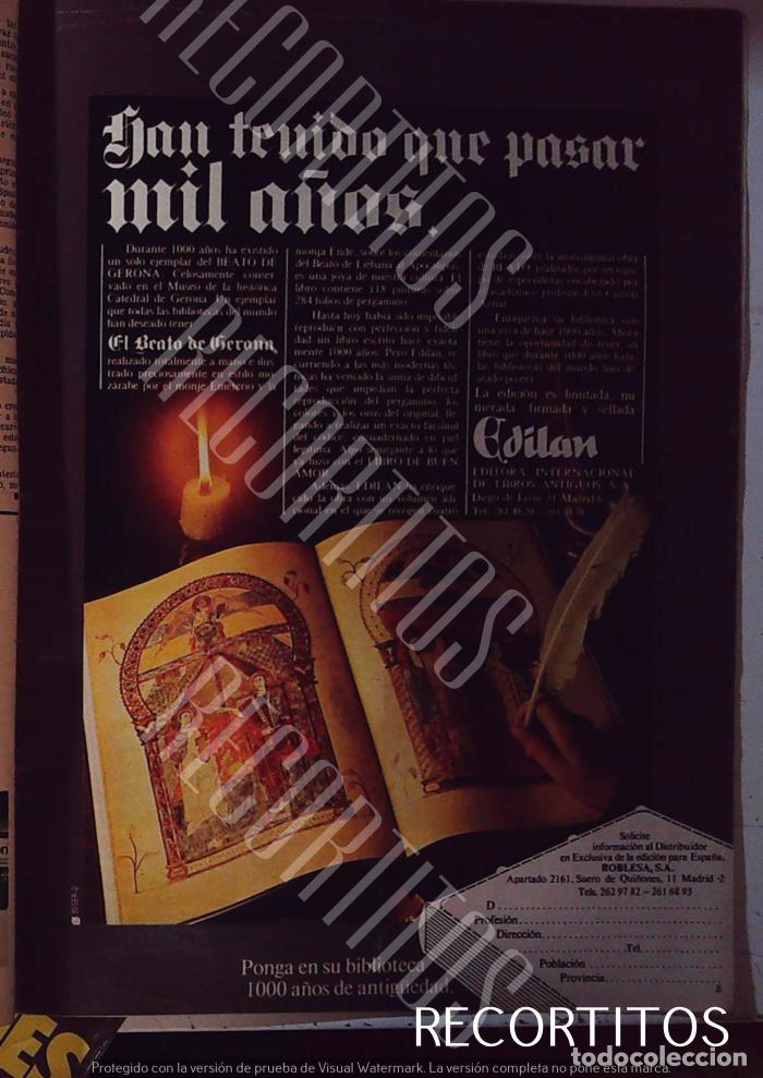Cinema: EDILAN EL BEATO DE GERONA anuncio publicidad