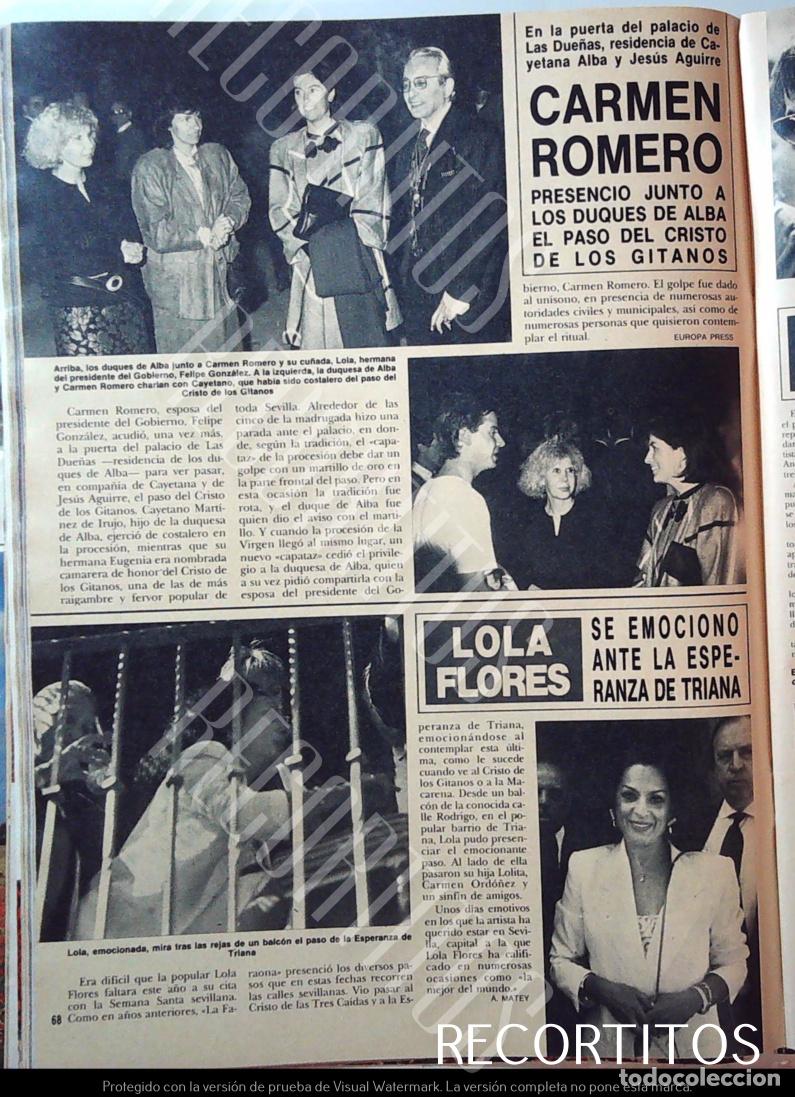 Cine: LA DUQUESA DE ALBA EL CRISTO DE LOS GITANOS LOLA FLORES CARMEN ROMERO