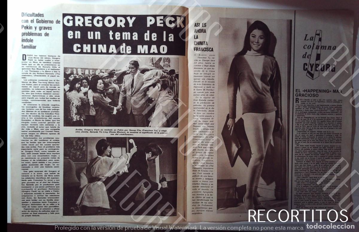 Cine: GREGORY PECK FRANCISCA TU - Foto 1