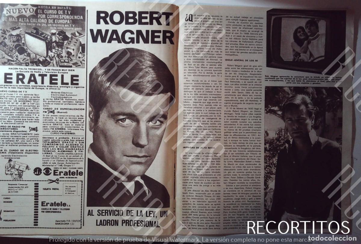 Cine: ROBERT WAGNER TV SERIES