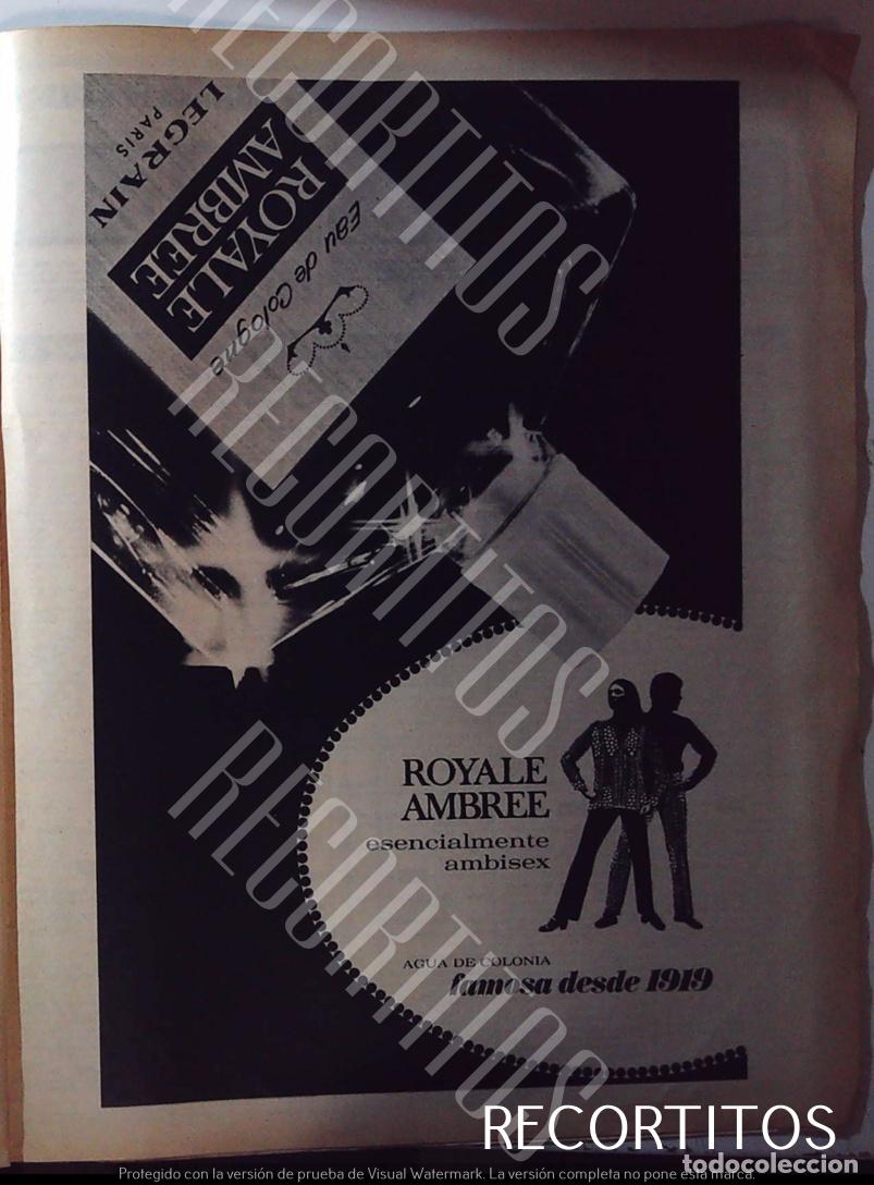 Cinema: royale ambree LEGRAIN ANUNCIO publicidad