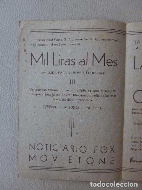 Cine: LAS PERLAS DE LA CORONA ANTIGUO PROGRAMA DE CINE - Foto 4