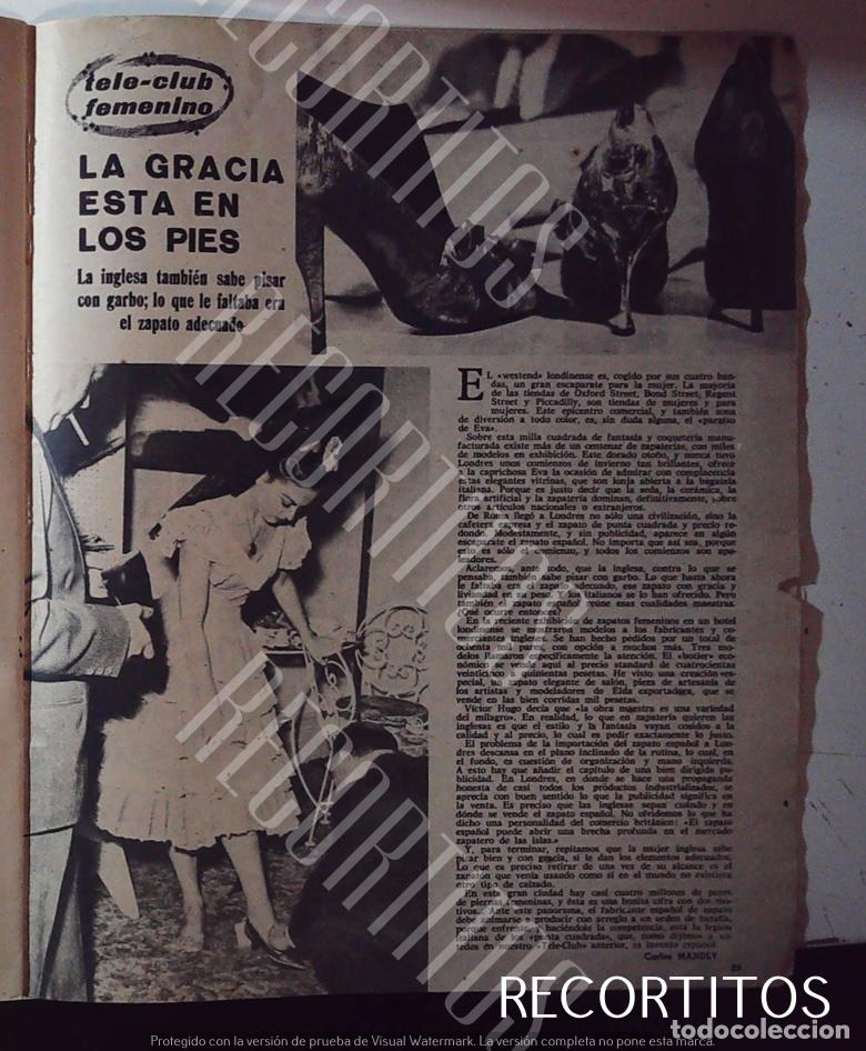 Cine: TELE CLUB FEMENINO LOS TACONES LAS INGLESAS PISAN CON GARBO TAMBIEN