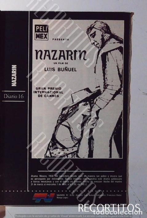 Kino: NAZARIN DE LUIS BU&Ntilde;UEL PACO RABAL MARGA LOPEZ