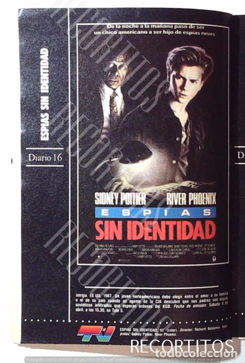 Kino: SIDNEY POITIER RIVER PHOENIX ESPIAS SIN IDENTIDAD