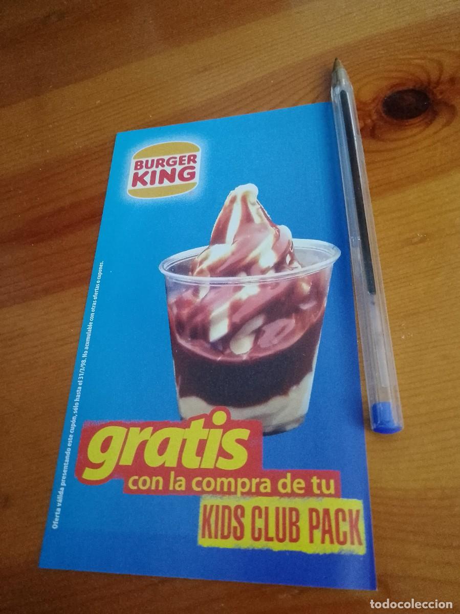 Cinema: Prospecto burger King