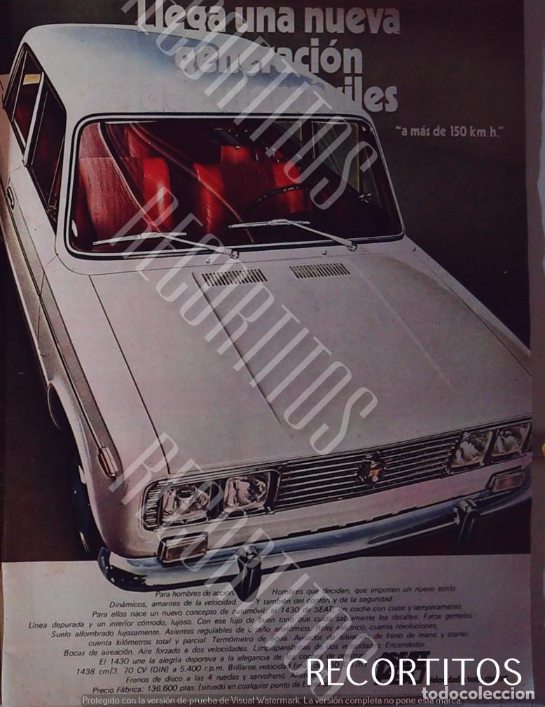 Cine: seat 1430 anuncio publicidad
