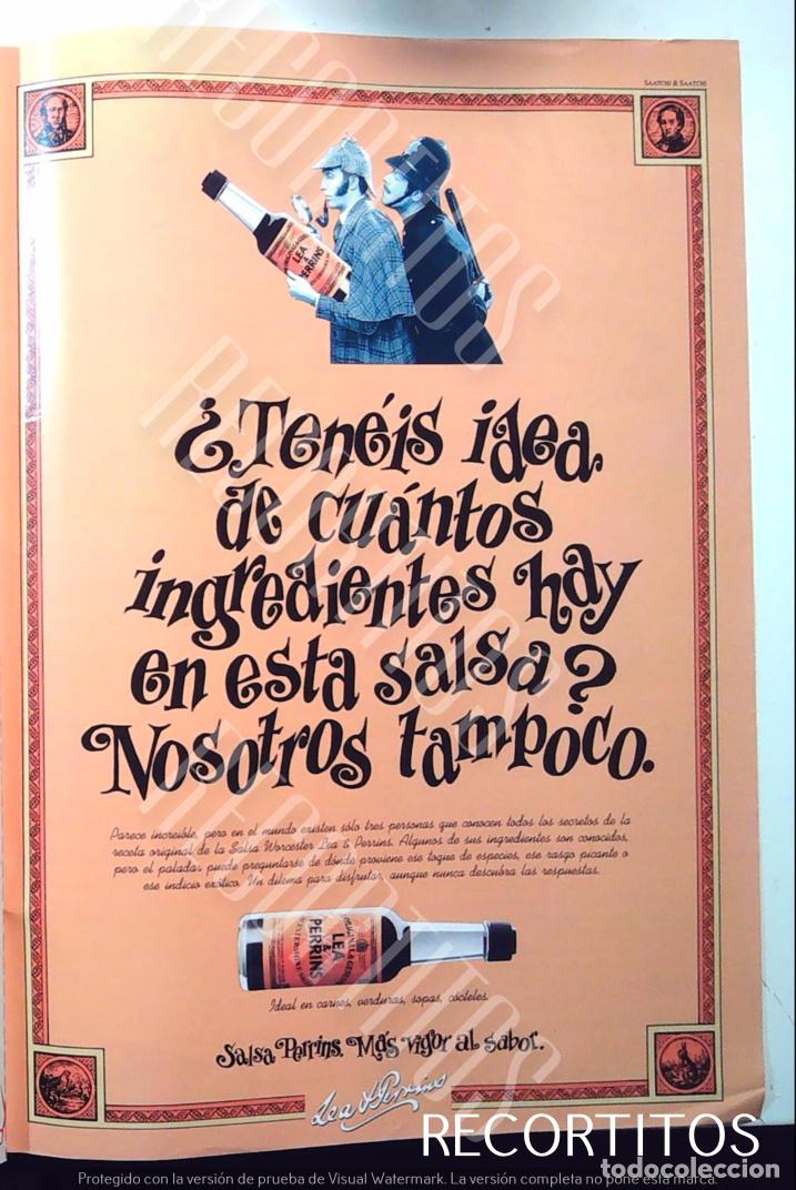 Cine: SALSA PERRINS ANUNCIO PUBLICIDA SHERLOCK HOLMES