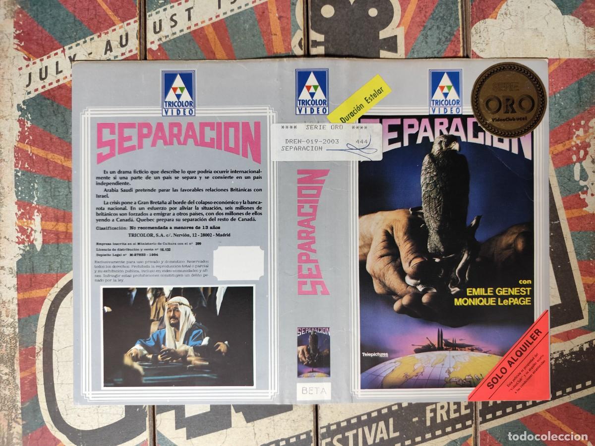 Cine: Car&aacute;tula Beta Separaci&oacute;n - Foto 1