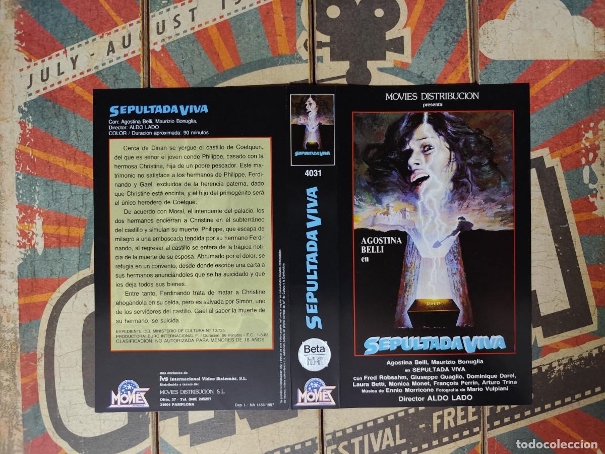 Cine: Car&aacute;tula Beta Sepultada viva - Foto 1