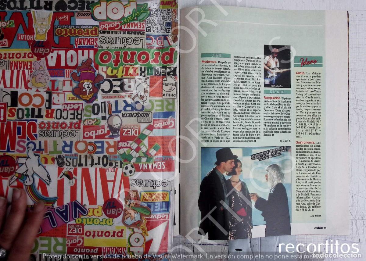Cine: LOS MODERNOS RUDOLPH ERIC CLAPTON - Foto 1