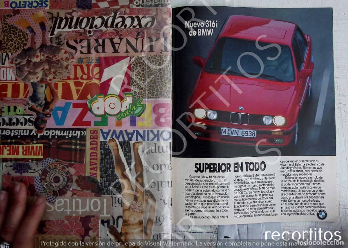 Cine: BMW 316I ANUNCIO PUBLICIDAD