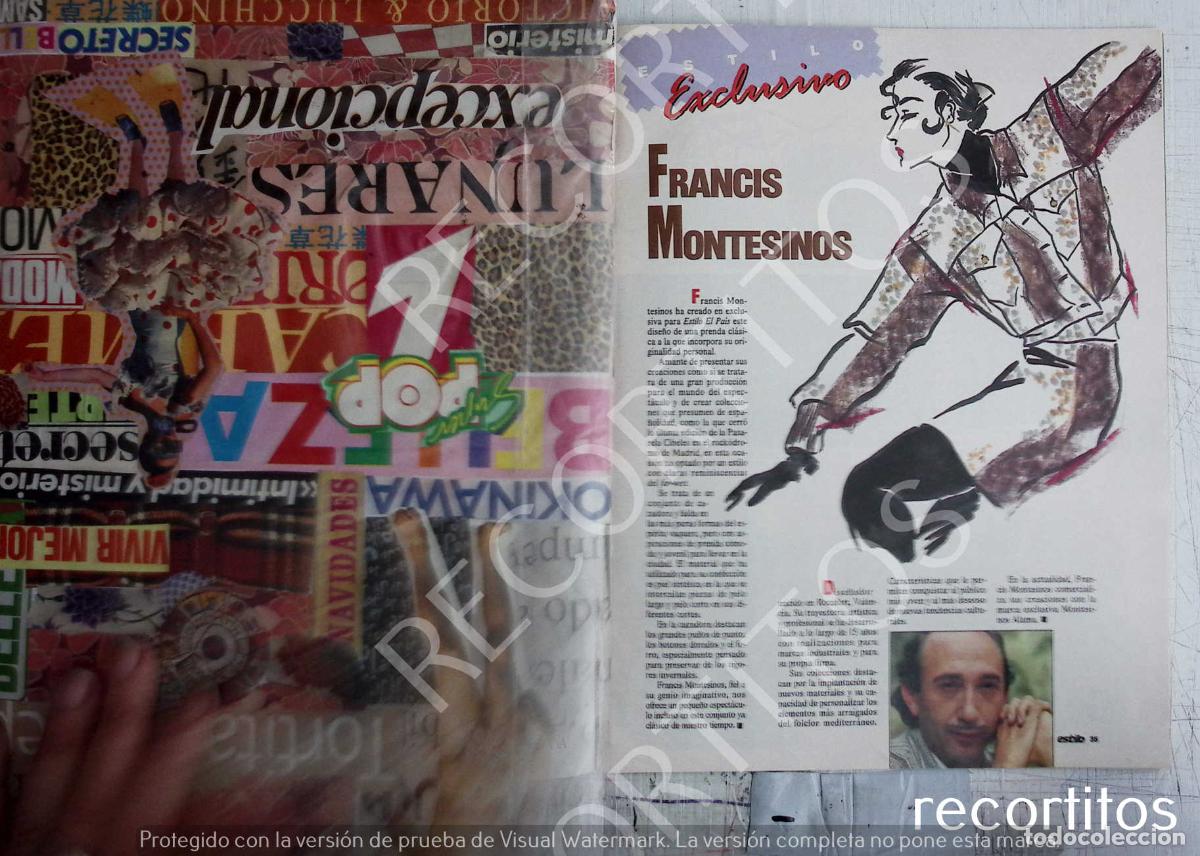 Kino: MODA FRANCIS MONTESINOS