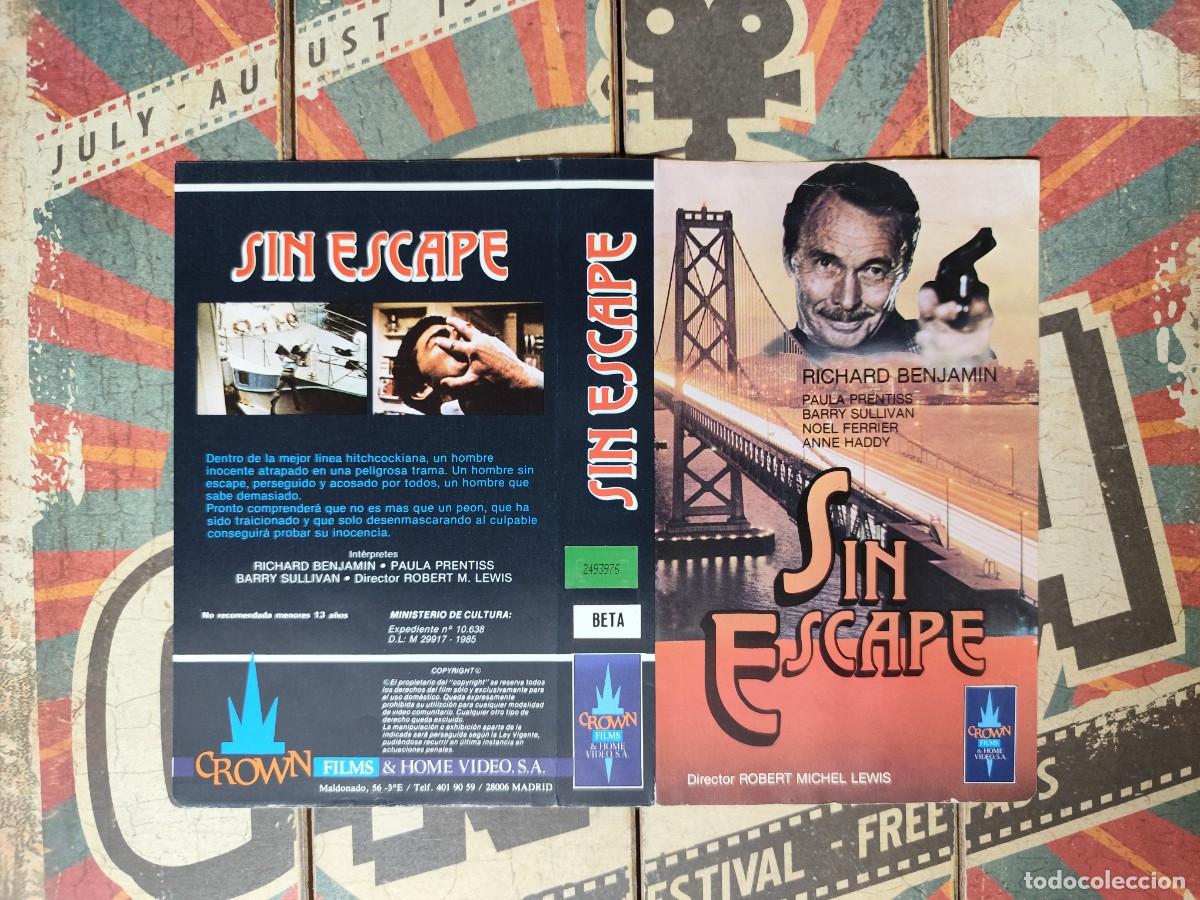 Cine: Car&aacute;tula Beta Sin escape - Foto 1