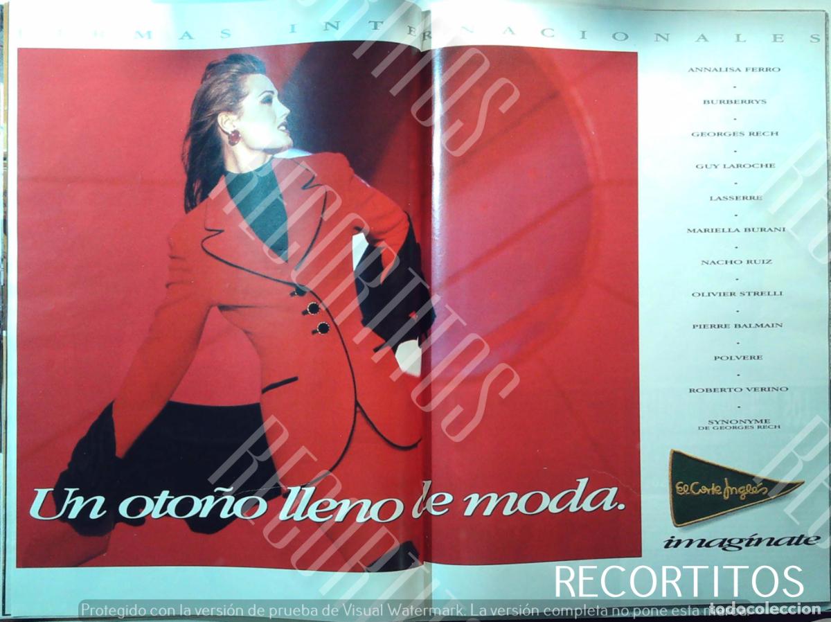 Cine: ECI EL CORTE INGLES moda PUBLICIDAD grandes marcas