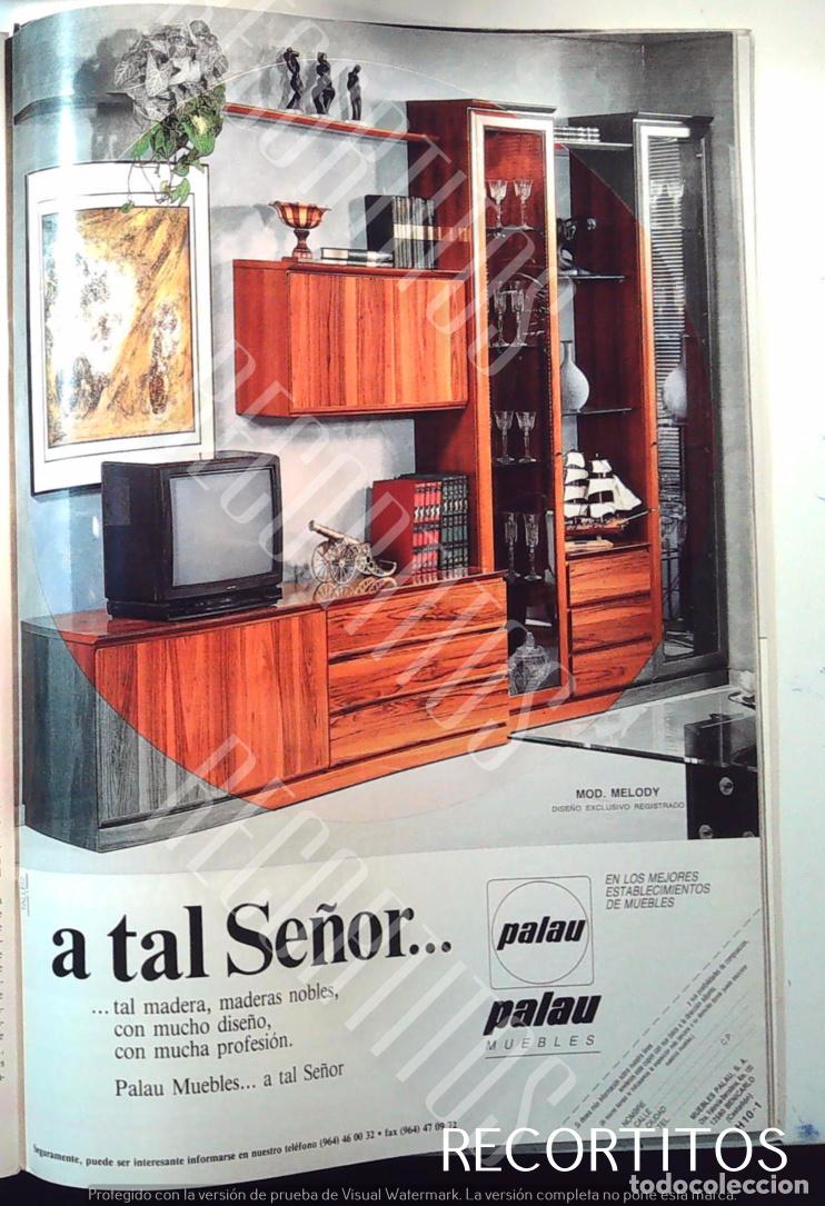 Cine: PALAU MUEBLES ANUNCIO PUBLICIDAD