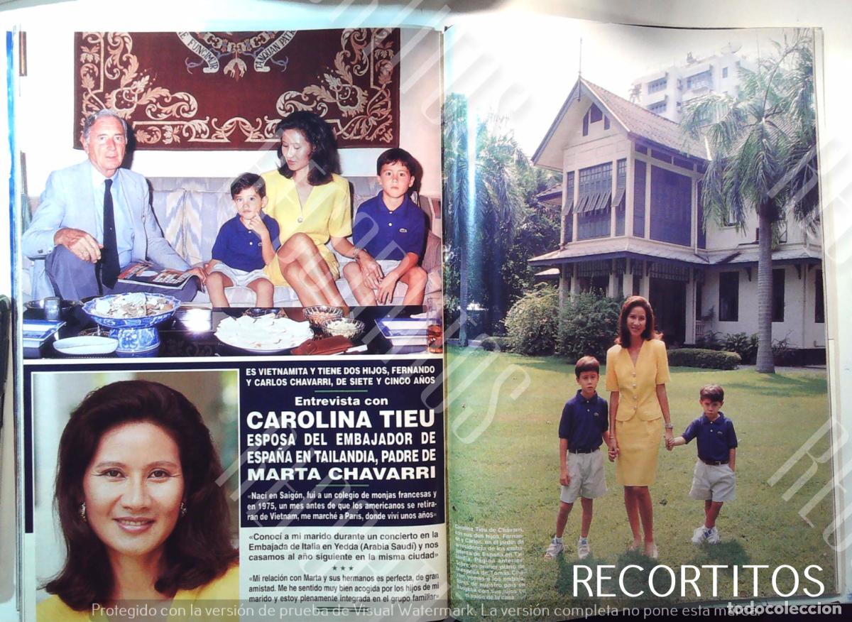 Cine: carolina tieu esposa del padre de marta chavarri fernando embajador de espa&ntilde;a en tailandia siam thai