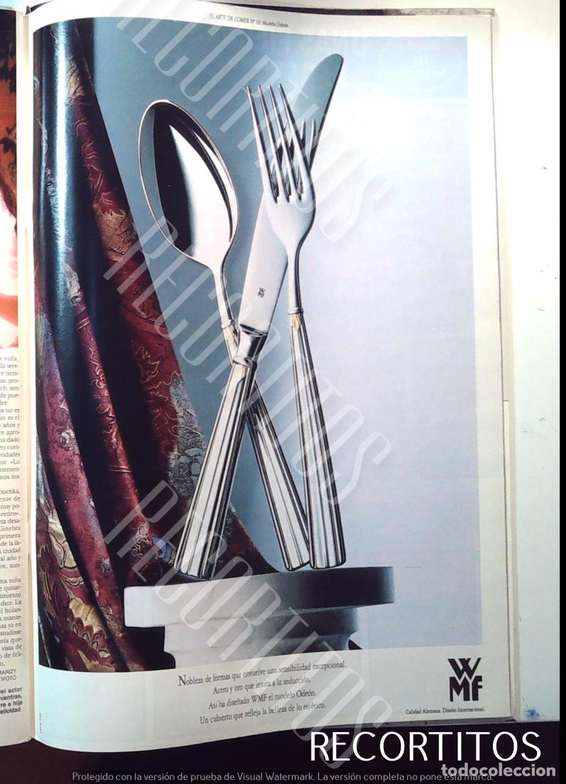 Cine: wmf odeon cuberterias anuncio publicidad