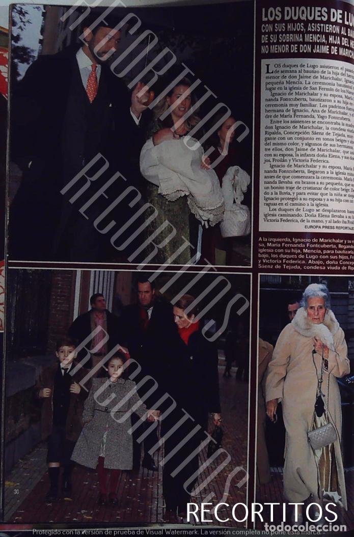 Cine: LOS DUQUES DE LUGO INFANTA ELENA JAIME DE MARICHALAR VICTORIA FEDERICA FROILAN