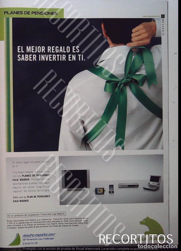 Cinema: CAJA MADRID ANUNCIO PUBLICIDAD