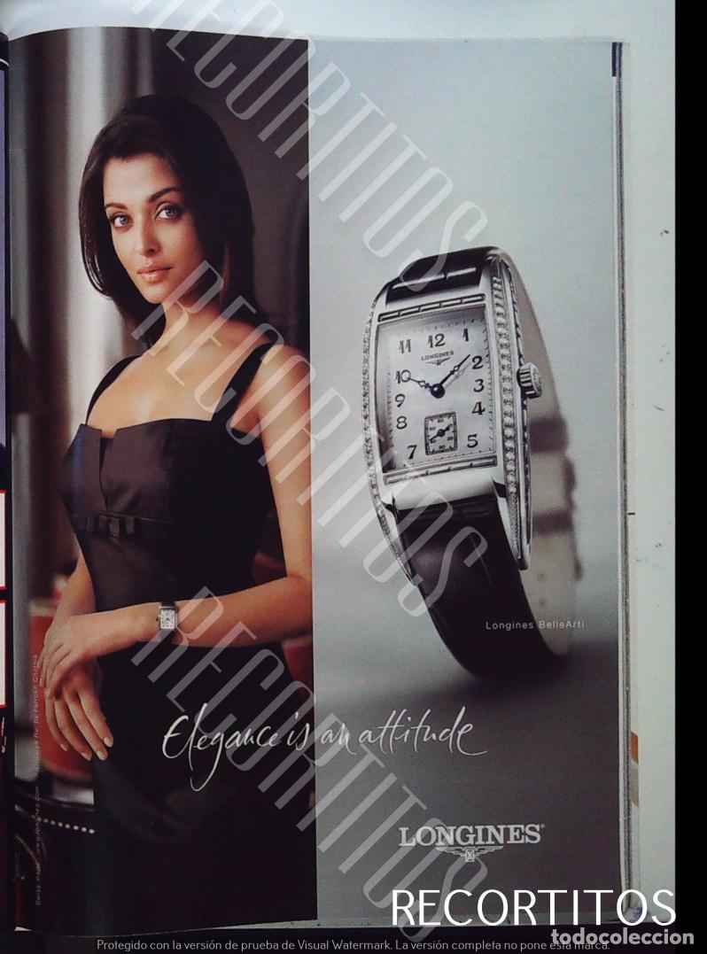 Cinema: longines anuncio reloj PUBLICIDAD