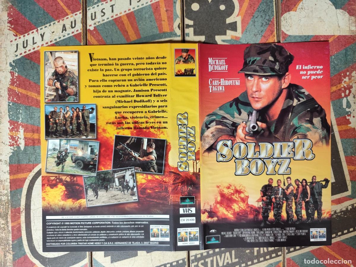 Cinema: Car&aacute;tula VHS Soldier Boyz
