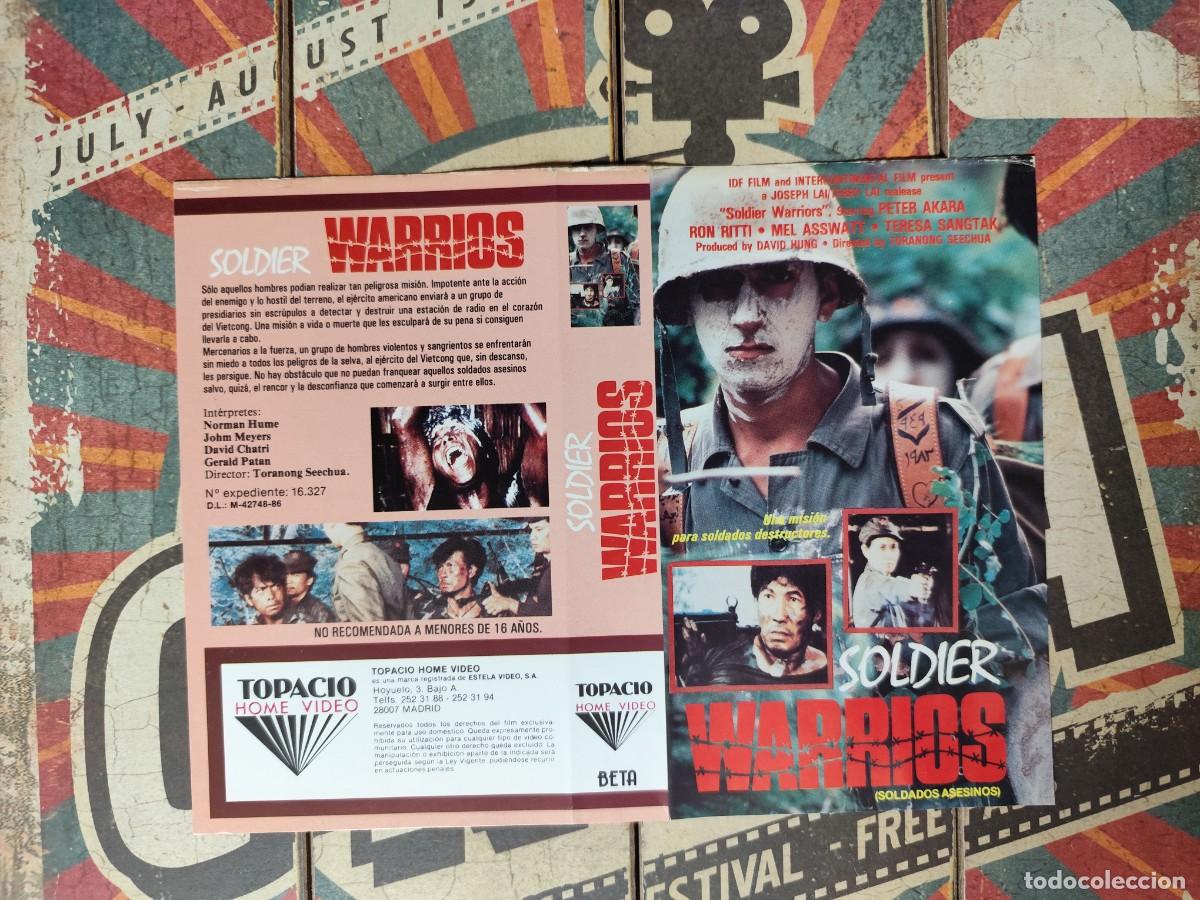 Cine: Car&aacute;tula Beta Soldier warrios - Foto 1