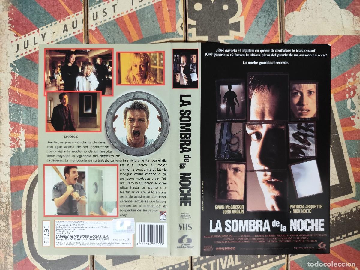 Cinema: Car&aacute;tula VHS La sombra de la noche