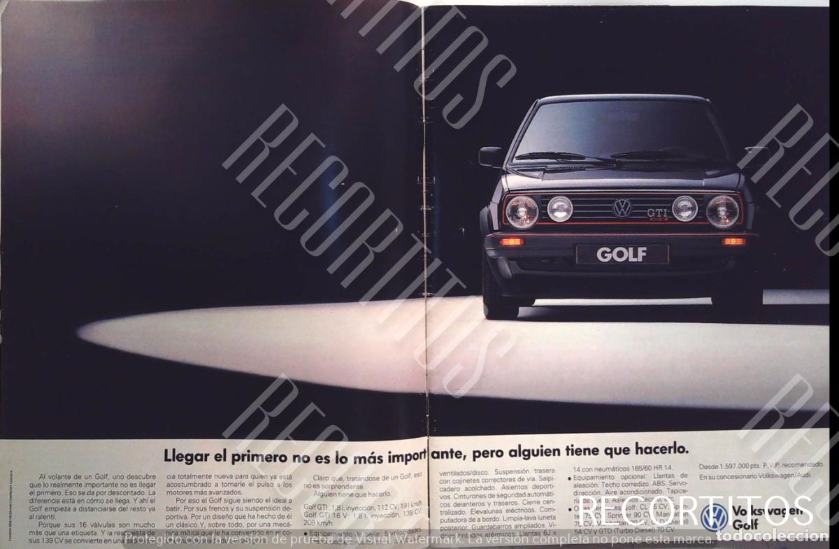 Cine: VOLKSWAGEN GOLF ANUNCIO PUBLICIDAD